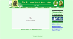 Desktop Screenshot of bonsaisrilanka.org